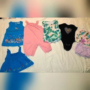 Baby summer outfits (3-6 months)